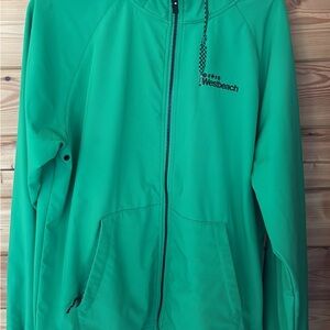 Westbeach softshell snowboard ski hoodie Green Jacket Men’s large